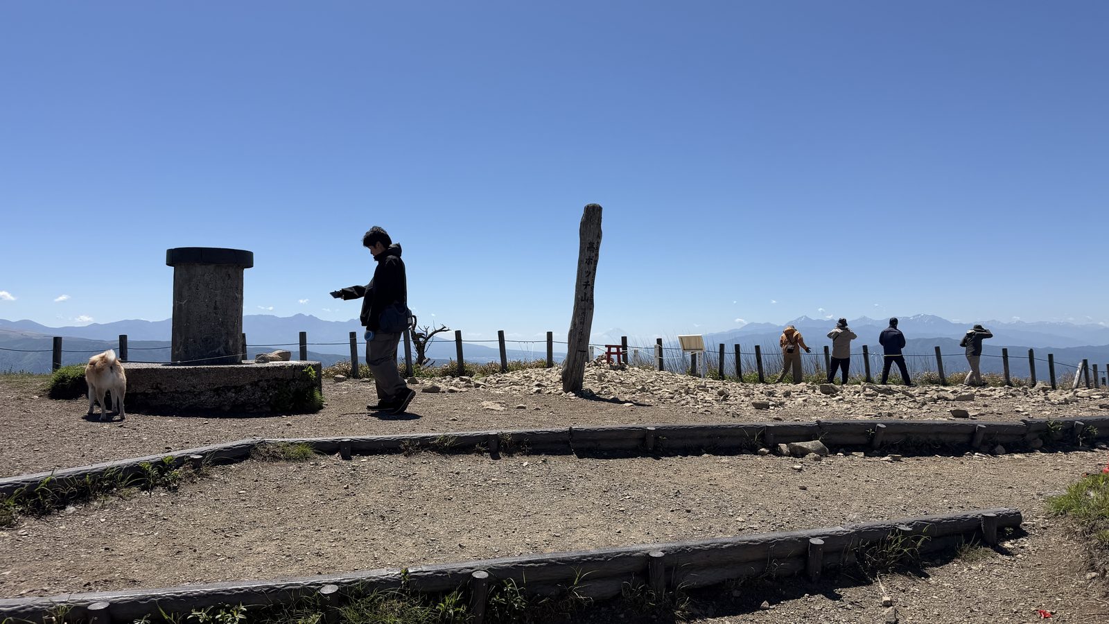 高ボッチ山の山頂